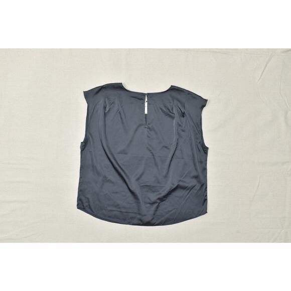 Express Women's Gray Sleeveless Blouse Top Regular Size XL Polyester NWT - Picture 8 of 8